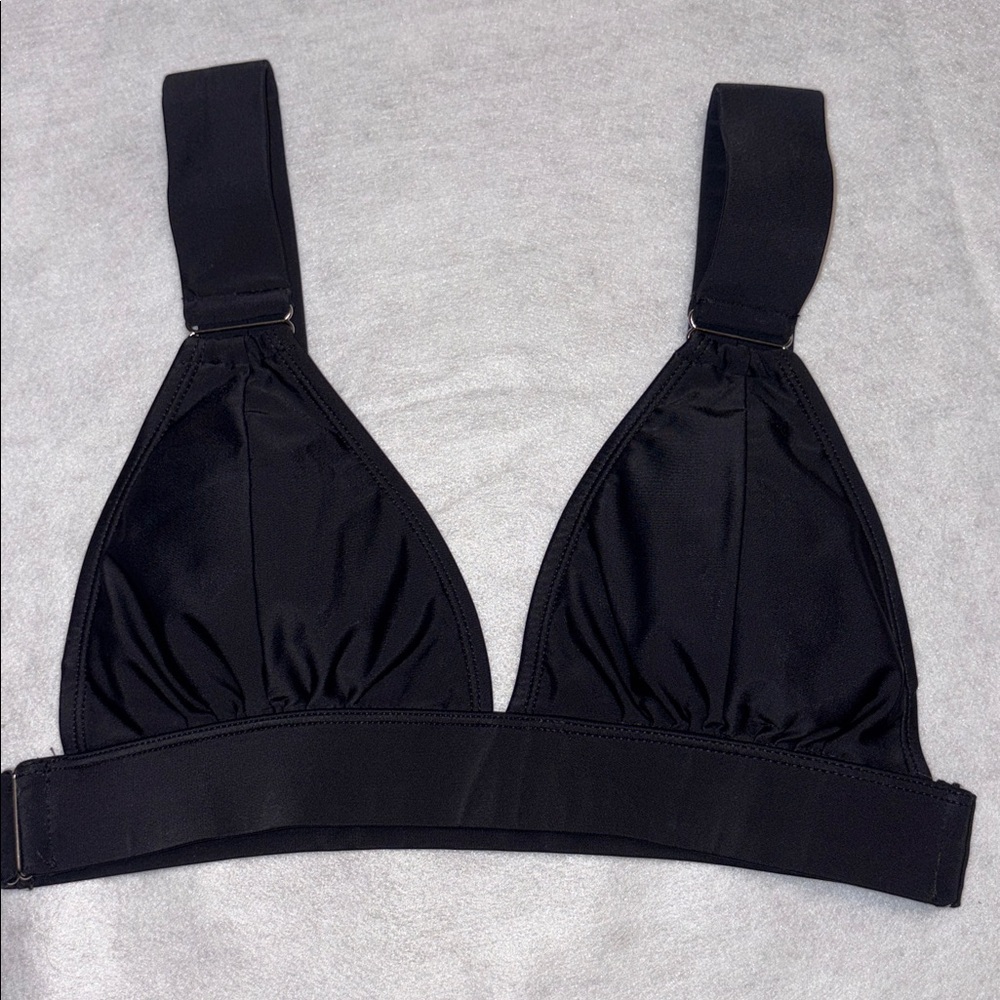 Fabletics small swim top bikini Black Women's - no tag measures small